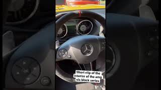 Mercedes amg ska black series interior