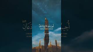 وَإِذَا سَأَلَكَ عِبَادِي عَنِّي فَإِنِّي قَرِيبٌ #سورة_البقرة #قرآن #quran #shorts