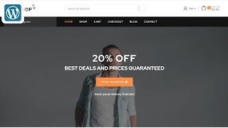 How to Create Own Shop Website In WordPress
