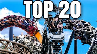 Top 20 BEST Roller Coasters in the WORLD (2023)