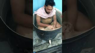 #AnkylosingSpondylitis(Video-5) #HotWaterBath #BeforePhysiotherapy