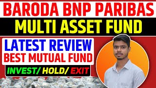 Baroda bnp paribas multi asset fund!! best hybrid mutual fund!!