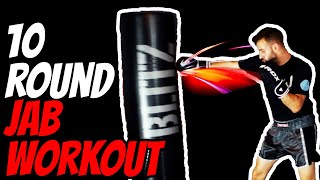 10 Round Jab Focused Workout | Boxing, Kickboxing, Muay Thai, MMA