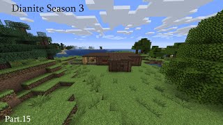 FULL LOCKDOWN DAY Dianite Season 3 making a villager house