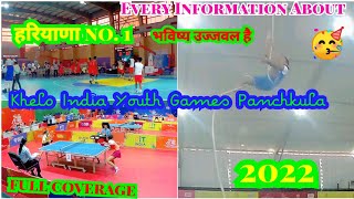 Khelo India Youth games Panchkula 2022 -Every Information shared about games - Panchkula Khelo India