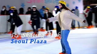 Sketchy Ice Skating in Seoul