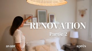 RENOVATION PARTIE 2✨ | nouvelle déco avant et après