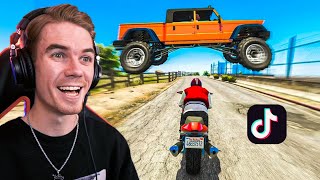 BEST VIRAL GTA 5 TIK TOK STUNTS OF 2022!