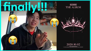 BLACKPINK THE ALBUM TEASER POSTER - REACTION