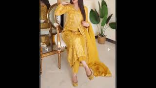 Latest heavy embroidered Pakistani style dresses #pakistanidress #shorts #trending