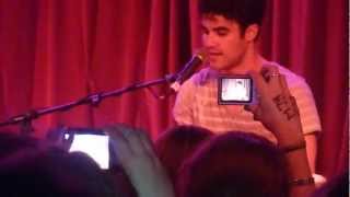 Not Alone - Getting Along - Darren Criss 5th July 2011