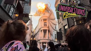 Low Crowds at Universal Studios Florida - Getting a Better Score in Men in Black: Alien Attack!