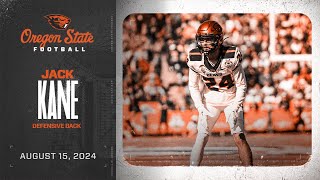 Oregon State Football Interview: Jack Kane (8/15/24)