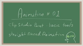 🔴[TH][Class]Anim 01 - CSP basic tool / straight ahead animation