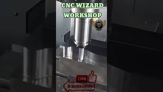 😱😱Full length End Mill cutting Block In CNC #cnc #shorts #endmill #cnccutting #manufacturing