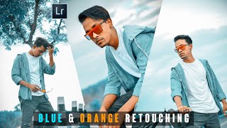 Lightroom Mobile Blue & Orange Color Grading Tutorial - Blue & Orange Dng Preset - Tech Art