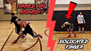 *WARNING* NASTY INJURY!! INTENSE King Of The Court!!