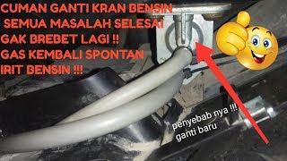 Cara mengatasi motor Mio yang brebet