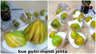 kue tradisional putri mandi jelita|badak berendam kue tradisional