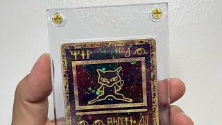 Screw down Case for a more vintage look - Ancient Mew #pokemon #pokemoncards #pokemontcg #vintage