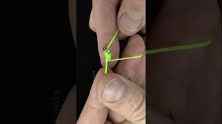 Fishing knots: THE EASIEST - How to tie a fishing line to a hook