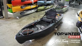 NEW Old Town Topwater 106 Fishing Kayak! Full Walkthrough of Features