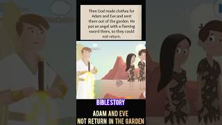 Adam and eve not return in the garden part 2 #jesus #jesuschris #jesusquotes #bible #biblestory