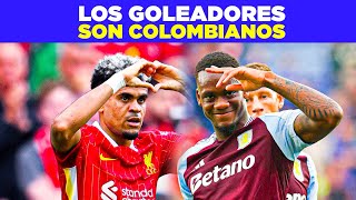 LUIS DÍAZ Y DURÁN, goleadores de la Premier League