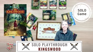 SOLO Kingswood | Playthrough | Table Top Board Game | Family Board Game | Solo Board Game