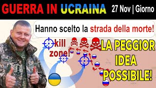 27 Nov: BLOCCATI E DISTRUTTI, Russi Intrappolati IN UNA SITUAZIONE COCENTE