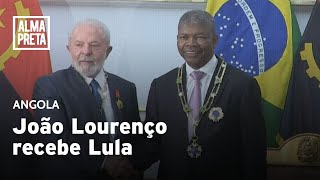 João Lourenço, presidente de Angola, recebe Lula