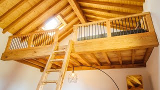 Completing Our Amazing Mezzanine Bedroom! Converting an Abandoned Barn in Portugal