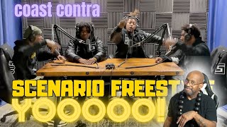 HIP HOP PRODUCER REACTS TO: COAST CONTRA - SCENARIO FREESTYLE