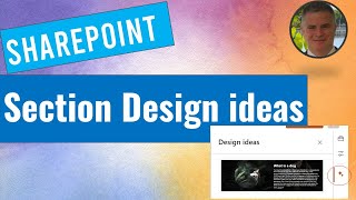 New Section Design Ideas in SharePoint Pages