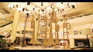 Time lapse video of Pacific Place 25th installations "This is OUR Place" being set-up