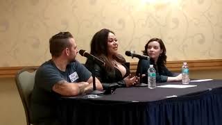 Cherami Leigh and Mela Lee panel introduction - Empire Game Expo 2019