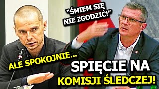 SPIĘCIE NA KOMISJI ŚLEDCZEJ! POSEŁ BOSACKI NAGLE WYPALIŁ DO BIEGŁEGO: ŚMIEM SIĘ Z PANEM NIE ZGODZIĆ!