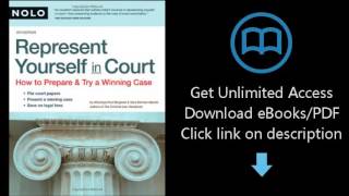 Download Represent Yourself in Court: How to Prepare & Try a Winning Case PDF