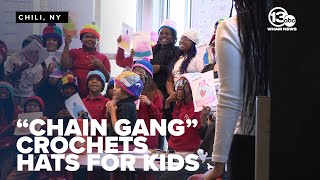 'Chili Chain Gang' knits hats for third-grade class