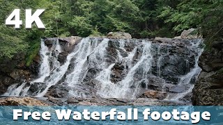 Free waterfall footage - Royalty free 4K waterfall footage - Free download waterfall footage