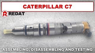 Caterpillar C7 disassembling, reassembling and testing