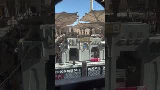 View of masjid nabawi  from Front Taiba #madinaview #makkah #jeddah #riyadh #milionviws