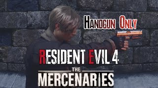 Resident Evil 4- The Mercenaries  HANDGUN ONLY S++