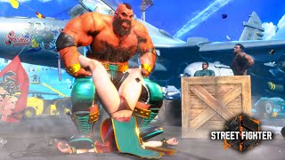 Zangief Destroys Chun li  - Street Fighter 6 (4K UHD 60FPS)