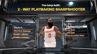 Revealing my gamebreaking 2-way playmaking sharpshooter build on NBA 2k20 😳