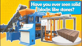 Why do Ghanaian customers always choose to produce solid bricks by QT4-18 hydraulic block machine ?