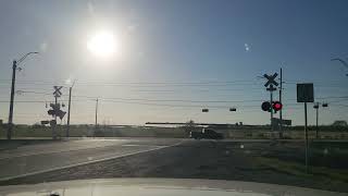 BNSF K SSBSSB and FM 3514 Railroad Crossing | Near Beaumont, TX | 12-14-2023