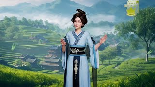 Special message to 'CGTN TeaFest' from AI avatar 'Diao Chan'