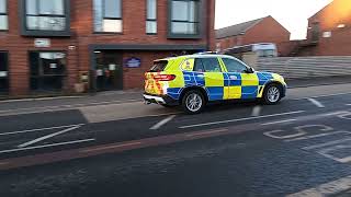 GMP BMW x5 responding to an incident - Greater Manchester Police