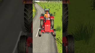 ❤️Indian tractor Mahindra 575 bhumiputra short tractor #Kubota# Sonalika form##